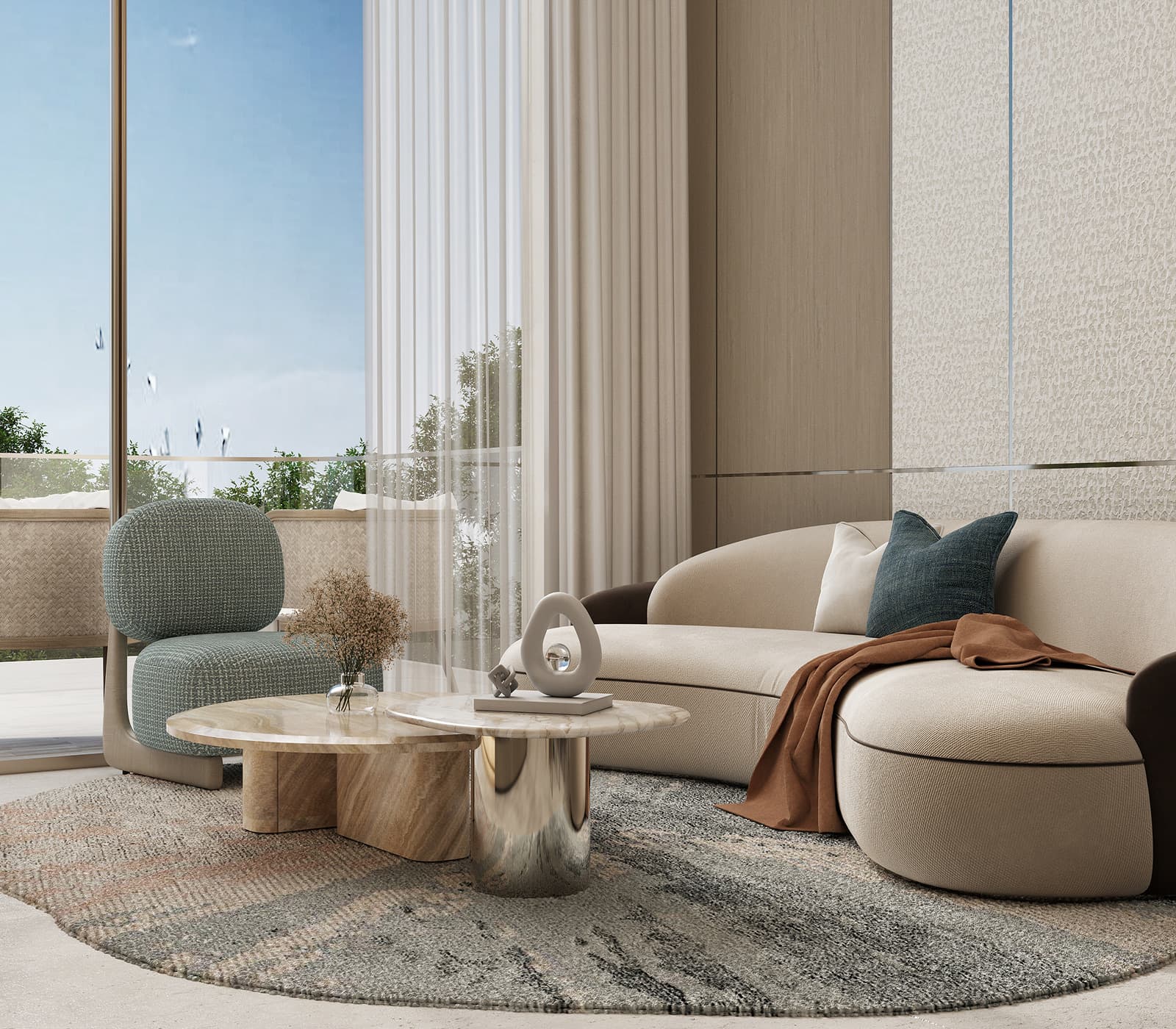 SKYON residence interior